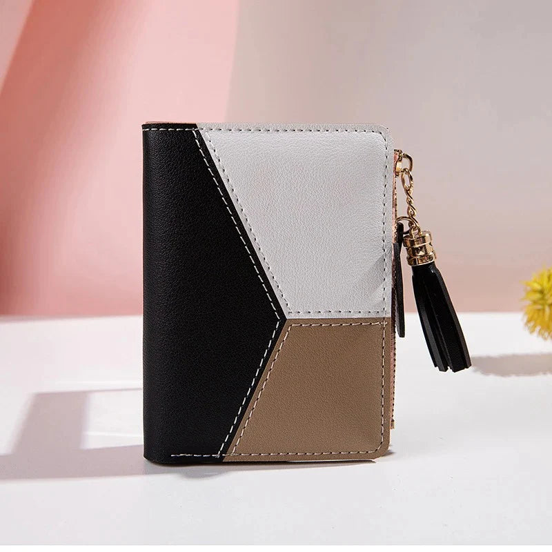 Chic Foldable Leather Wallet